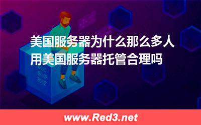 美国服务器为什么那么多人用