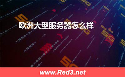 欧洲大型服务器 欧洲大型服务器怎么样