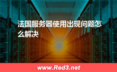 服务器:法国服务器使用出现问题怎么解决