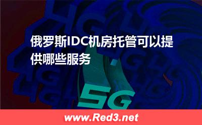 俄罗斯IDC机房托管可以提供哪些服务