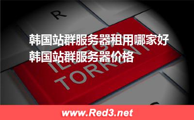 韩国站群服务器租用哪家好