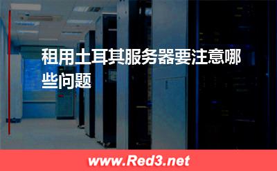 服务器:租用土耳其服务器要注意哪些问题