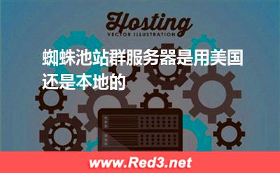 蜘蛛池站群服务器选美国站群还是大陆站群