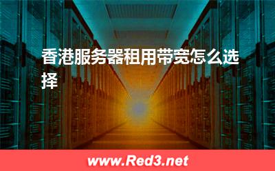 服务器:香港服务器租用带宽怎么选择