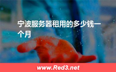 宁波服务器:宁波服务器租用的多少钱一个月