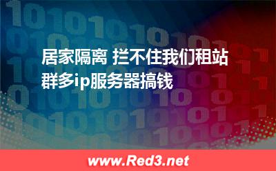 租站群多ip服务器 居家隔离 拦不住我们租站群多ip服务器搞钱 租站群多ip服务器