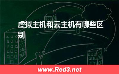 云主机:虚拟主机和云主机有哪些区别