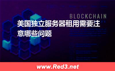 美国独立服务器租用需要注意哪些问题
