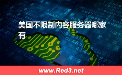美国不限制内容服务器哪家有
