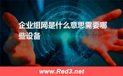 企业组网:企业组网是什么意思需要哪些设备