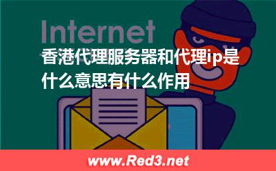 香港代理服务器和代理ip是什么意思