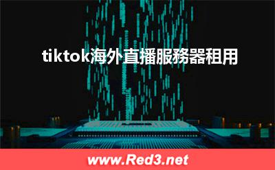 tiktok海外直播服務器租用