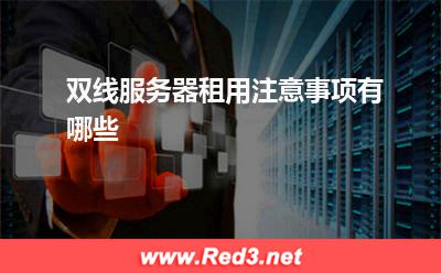 双线服务器:双线服务器租用注意事项有哪些