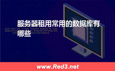 数据库:服务器租用常用的数据库有哪些