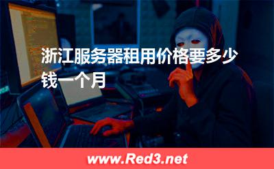 浙江服务器租用价格要多少钱一个月
