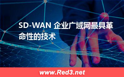 SD-WAN企业广域网最具革命性的技术