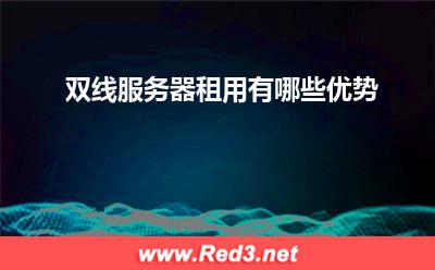 服务器:双线服务器租用有哪些优势