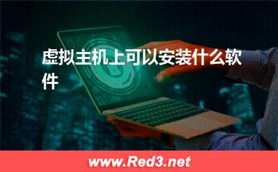 虚拟主机:虚拟主机上可以安装什么软件