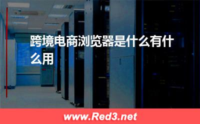 跨境电商vps:跨境电商浏览器是什么,有什么用