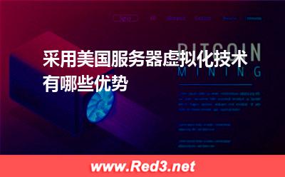 美国服务器:采用美国服务器虚拟化技术有哪些优势