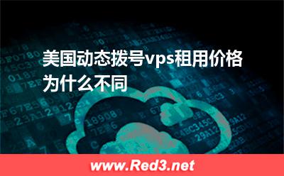 美国vps:美国动态拨号vps租用价格为什么不同