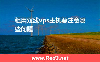 vps主机:租用双线vps主机要注意哪些问题