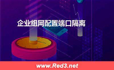 企业组网配置端口隔离